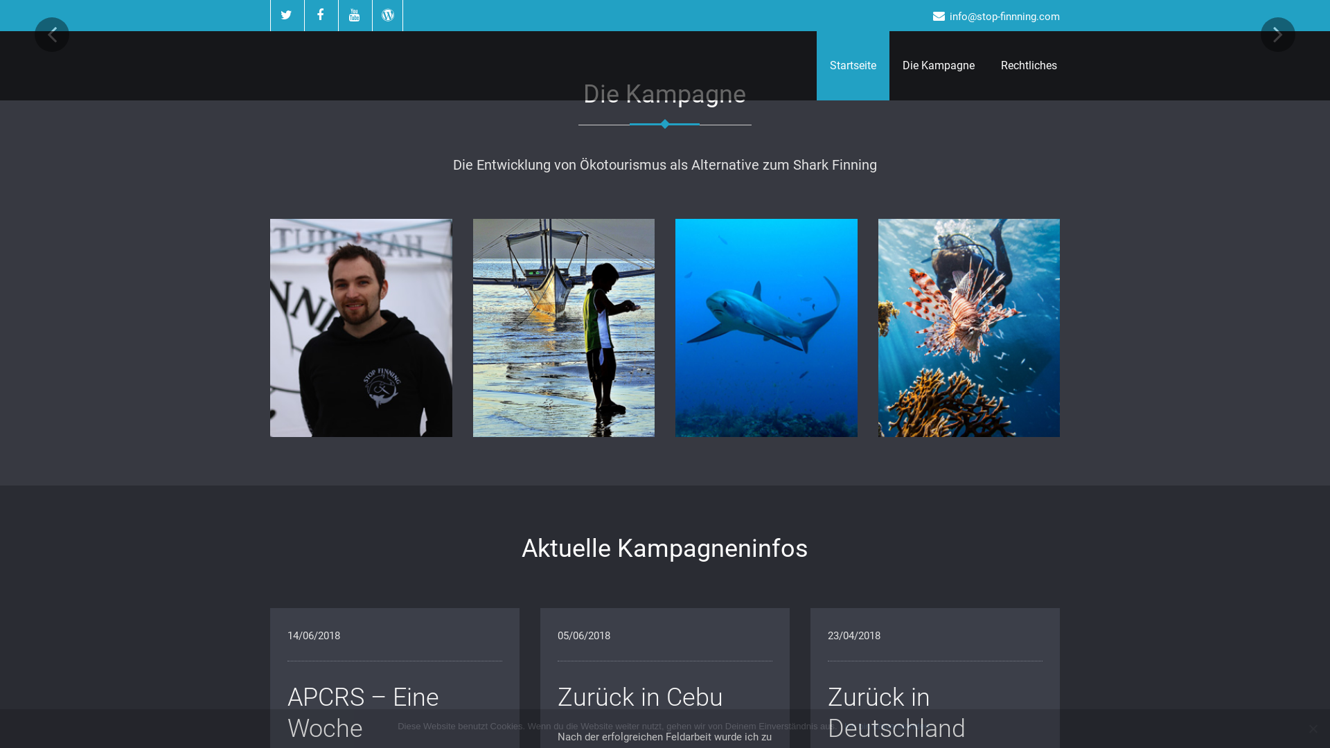 Website User Bewertung zu projekte.stop-finning.com