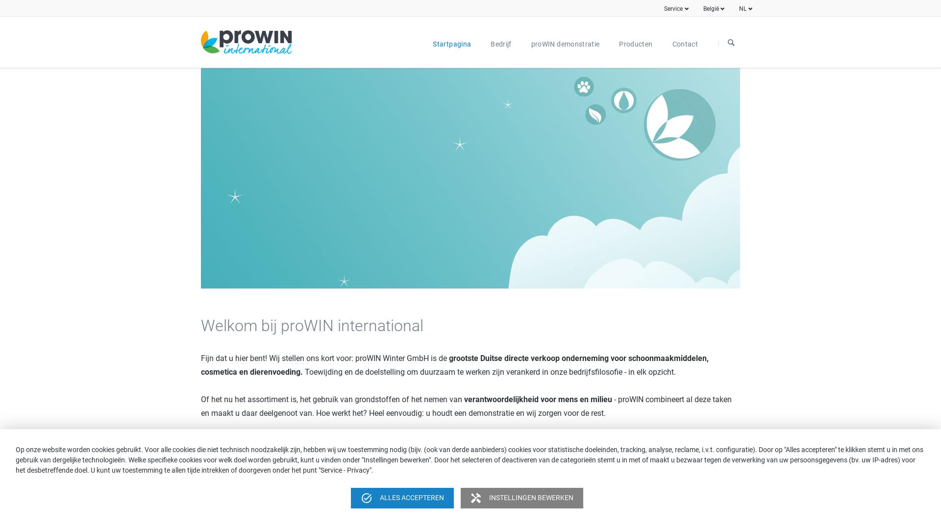 Website User Bewertung zu prowin.be