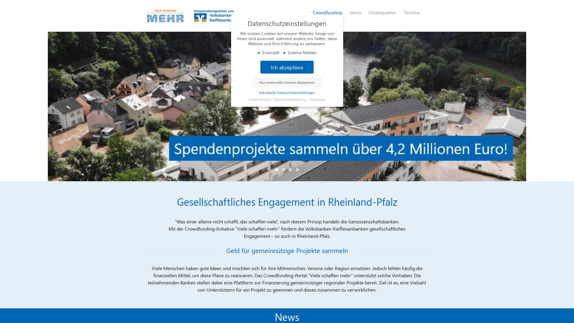 Website User Bewertung zu rlp.viele-schaffen-mehr.de