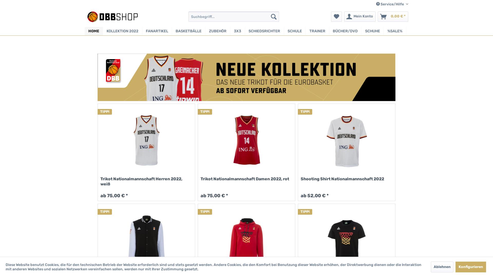 Website User Bewertung zu shop.basketball-bund.de