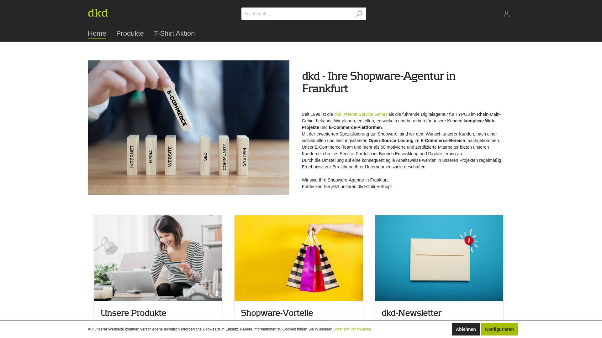 Website User Bewertung zu shop.dkd.de