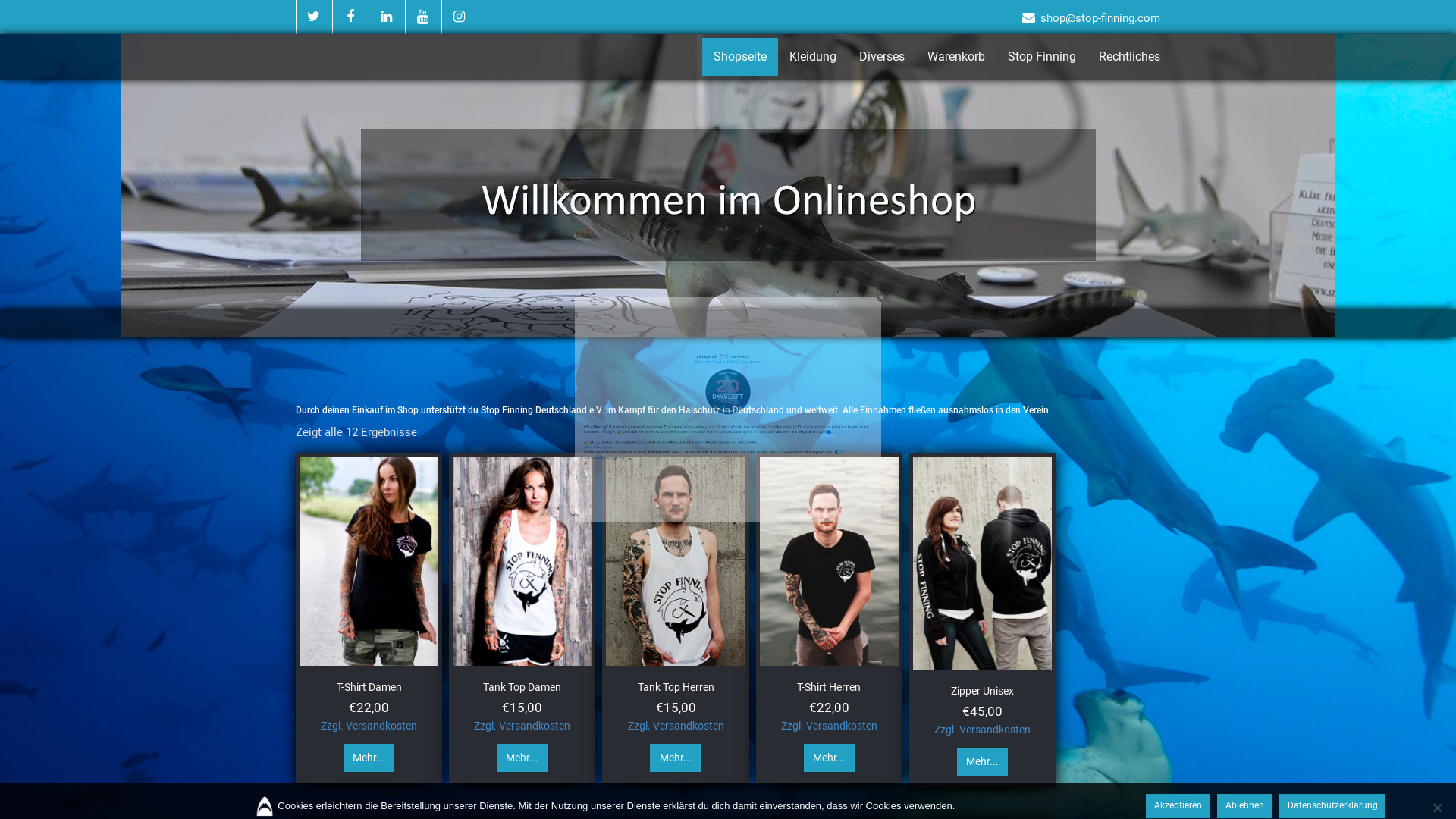 Website User Bewertung zu shop.stop-finning.com