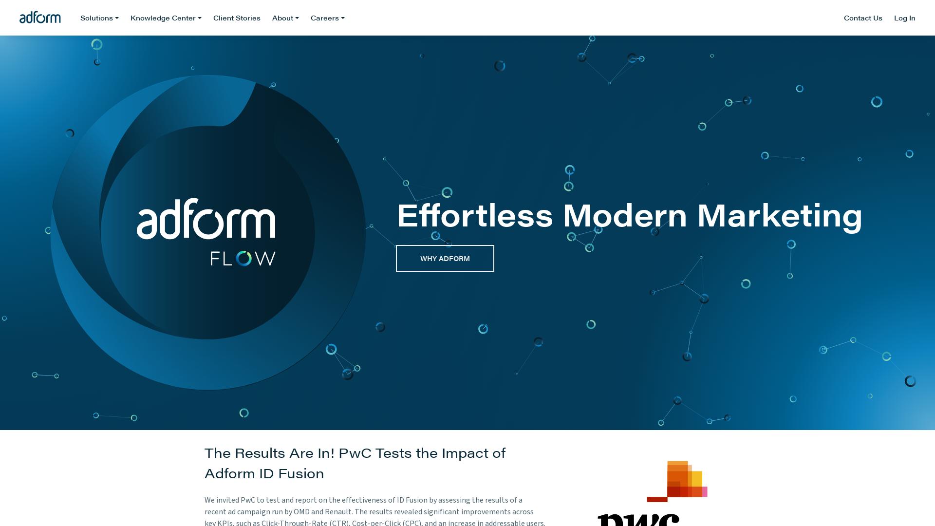 Website User Bewertung zu site.adform.com
