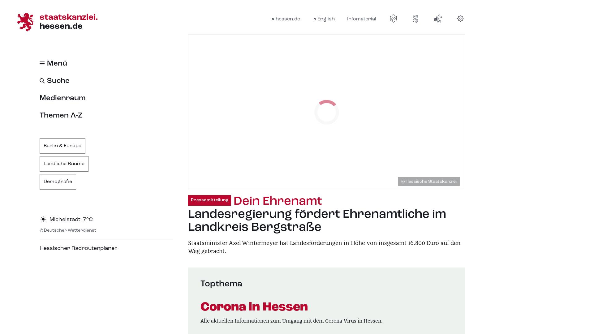 Website User Bewertung zu staatskanzlei.hessen.de
