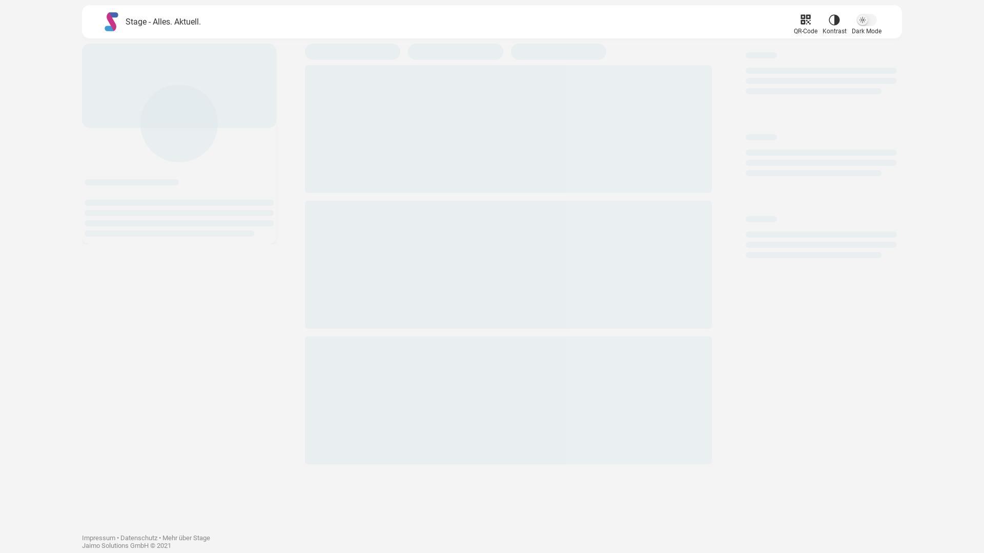 Website User Bewertung zu stage.heidelberg.de