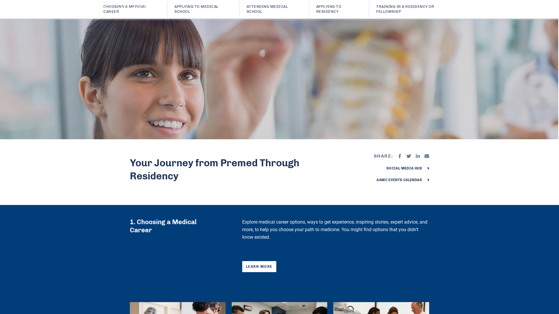 Website User Bewertung zu students-residents.aamc.org