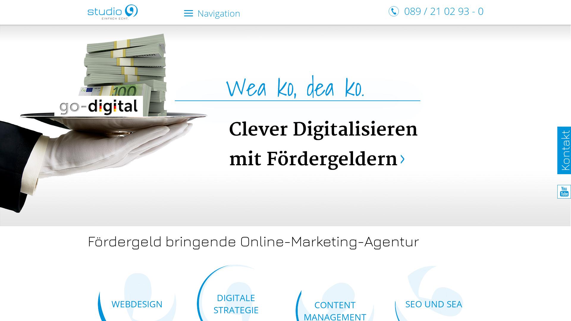 Website User Bewertung zu studio9.de