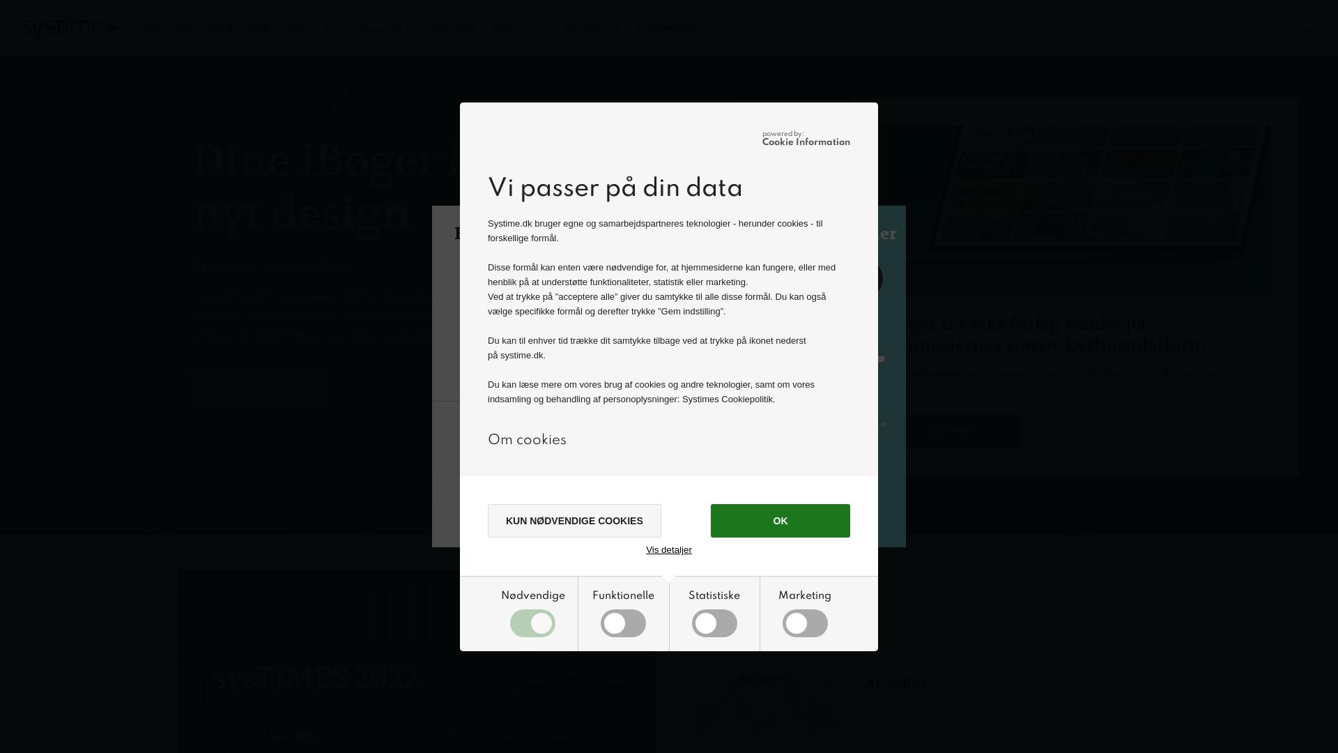Website User Bewertung zu systime.dk
