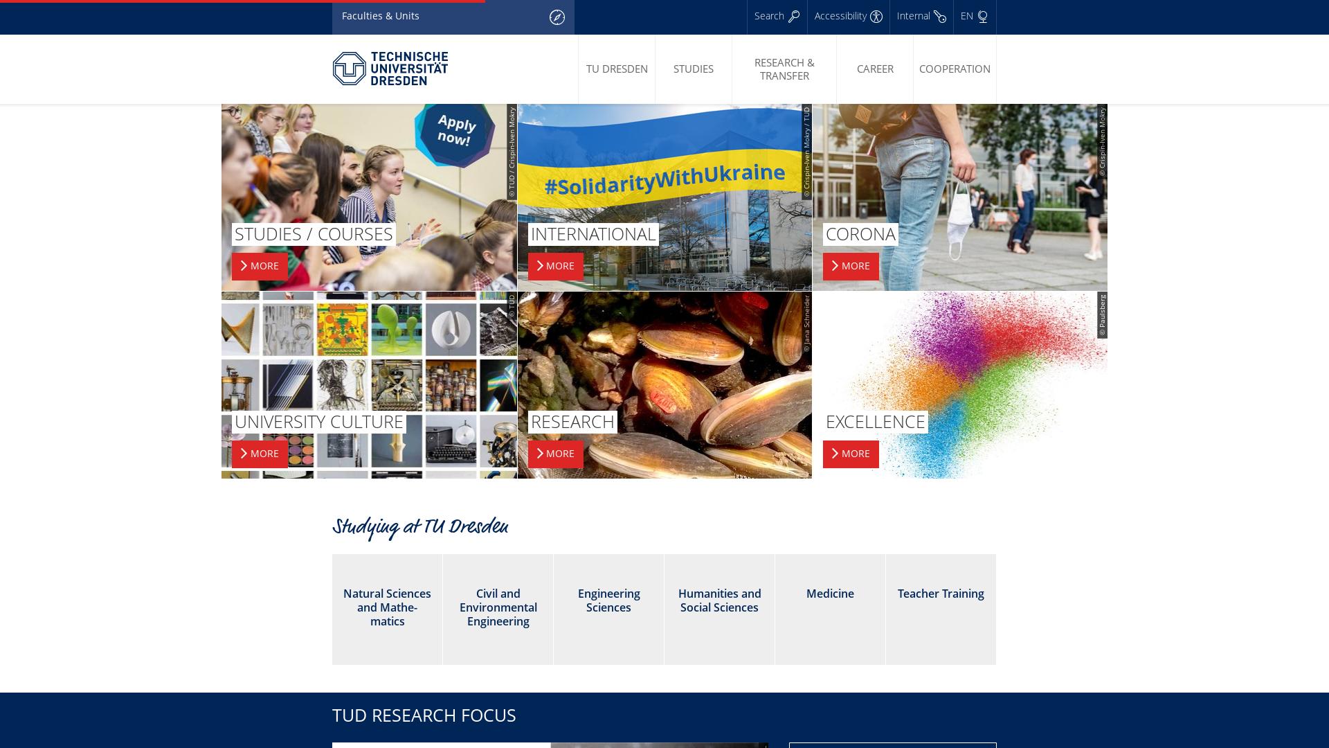 Website User Bewertung zu tu-dresden.de