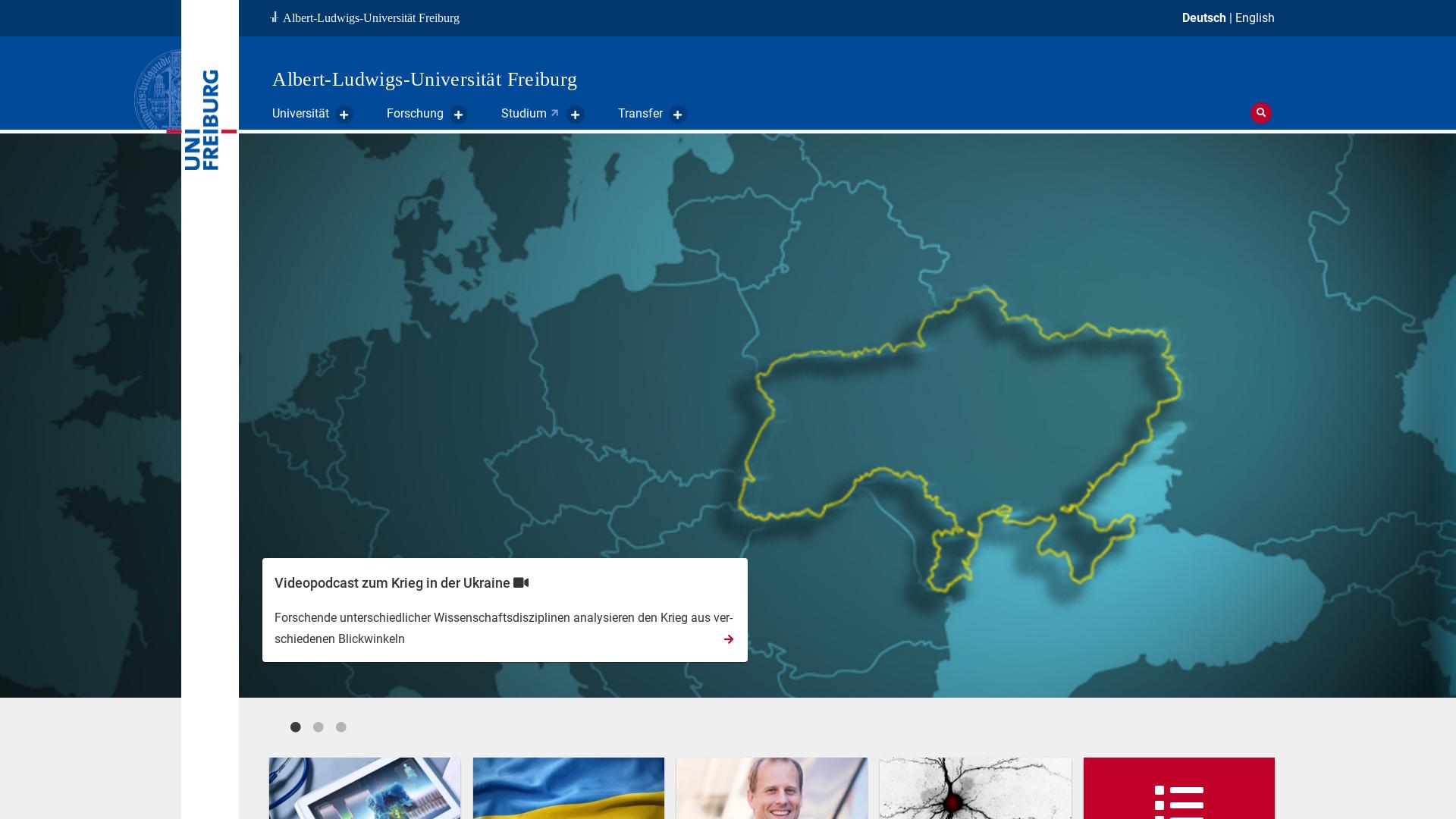 Website User Bewertung zu uni-freiburg.de