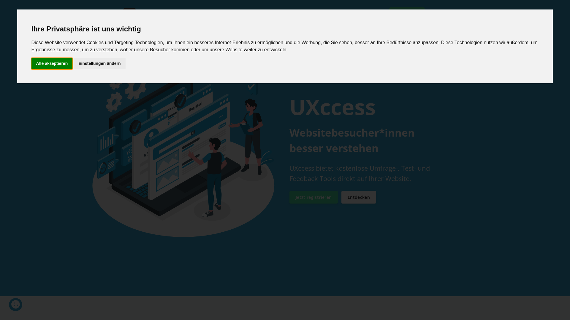 Website User Bewertung zu uxccess.de