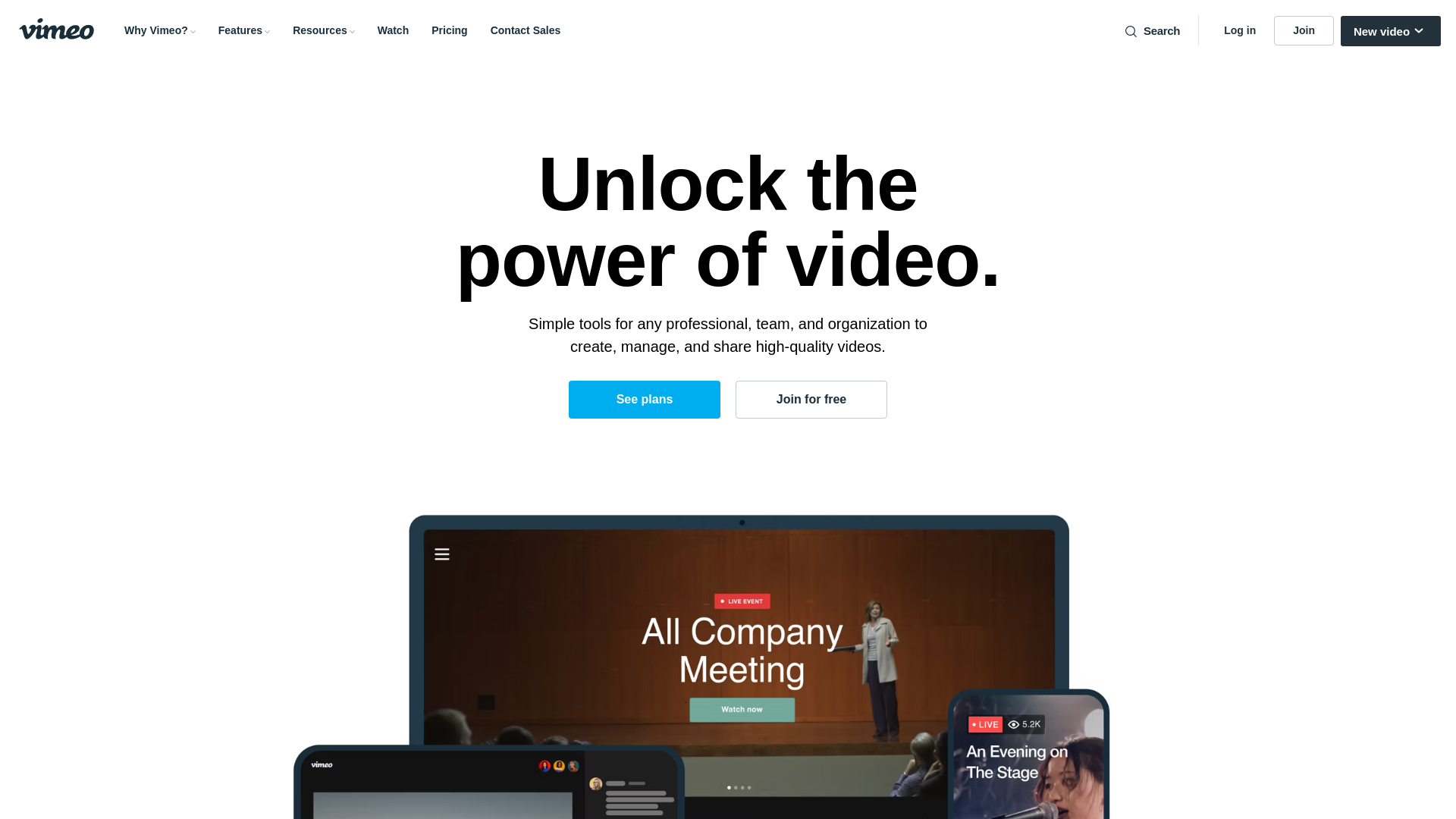 Website User Bewertung zu vimeo.com