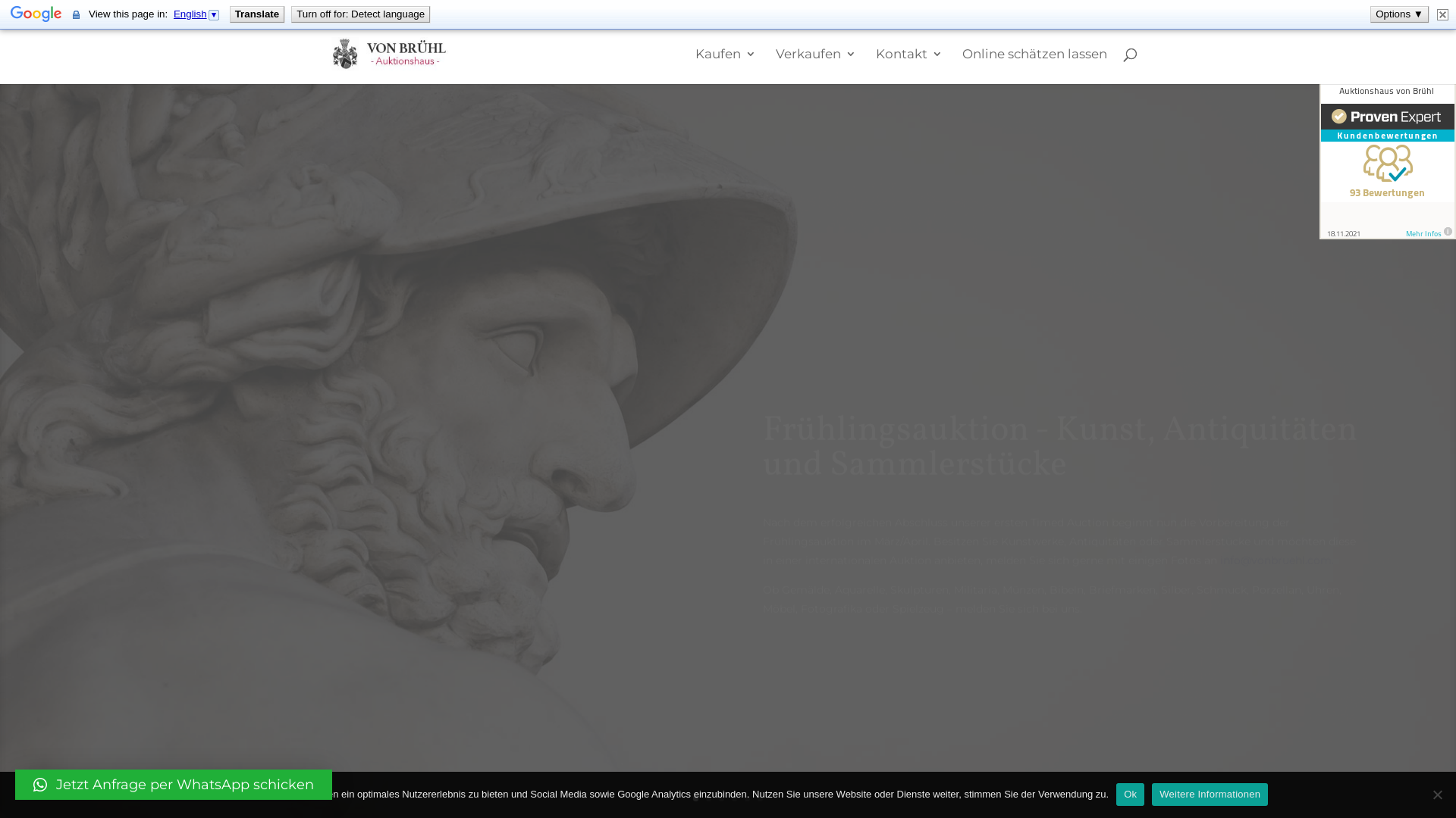 Website User Bewertung zu vonbruehl.com