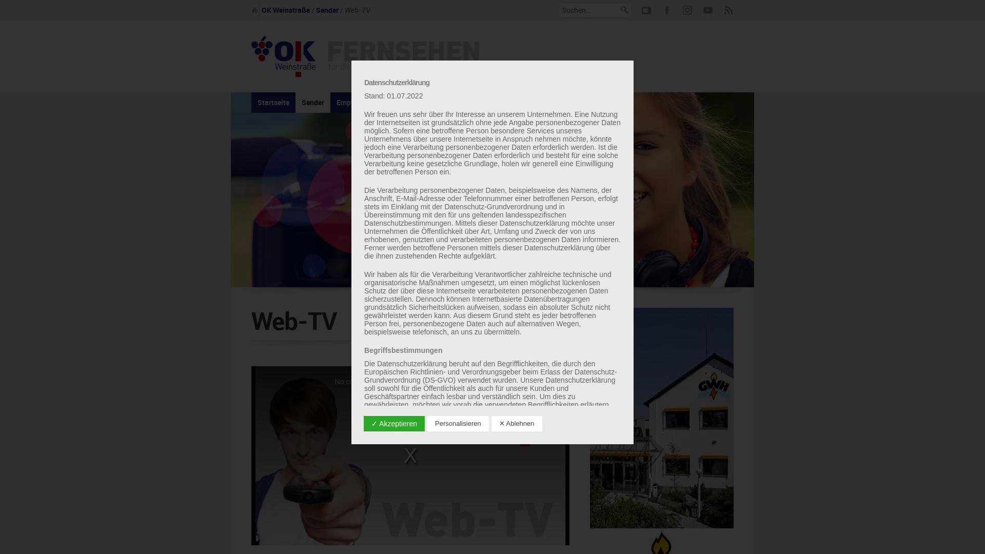 Website User Bewertung zu webtv.ok-weinstrasse.de