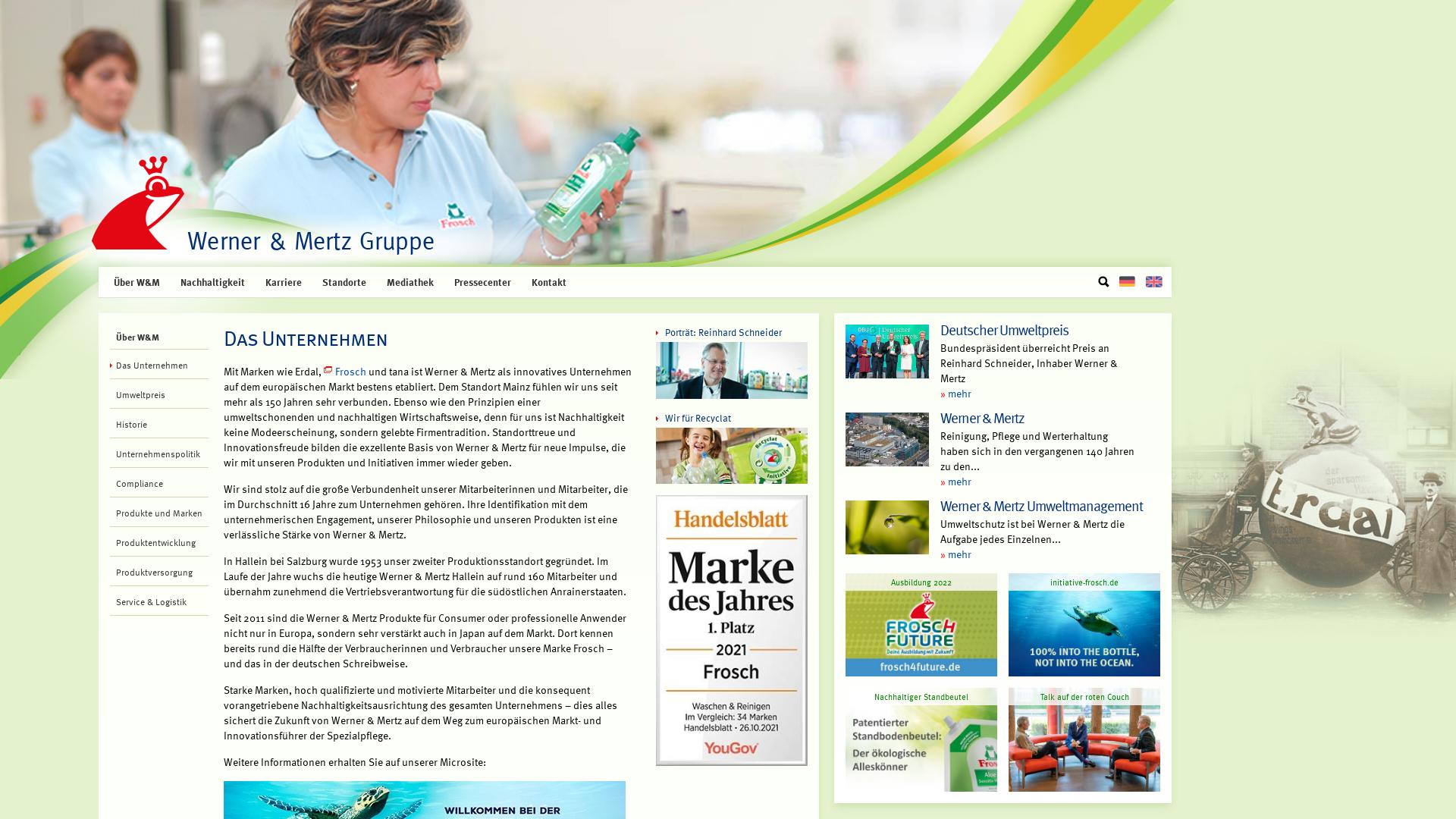 Website User Bewertung zu werner-mertz.de