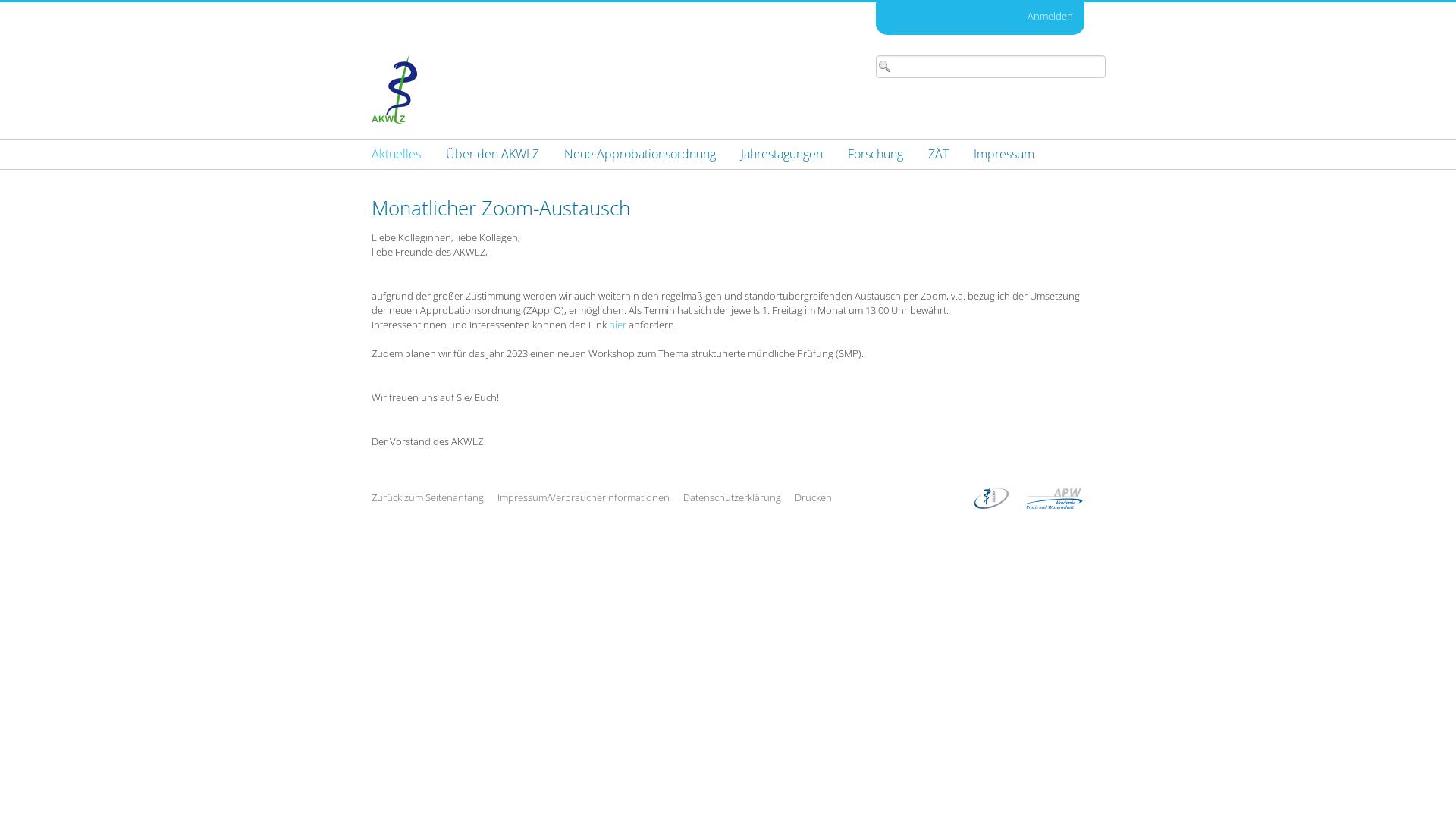 Website User Bewertung zu www.akwlz.de