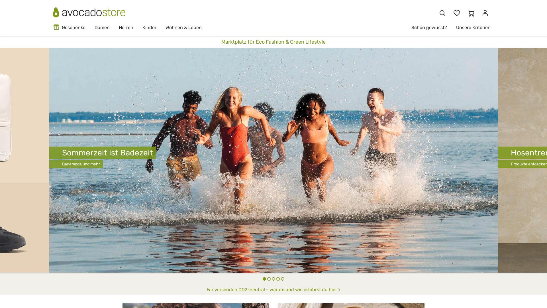 Website User Bewertung zu www.avocadostore.de