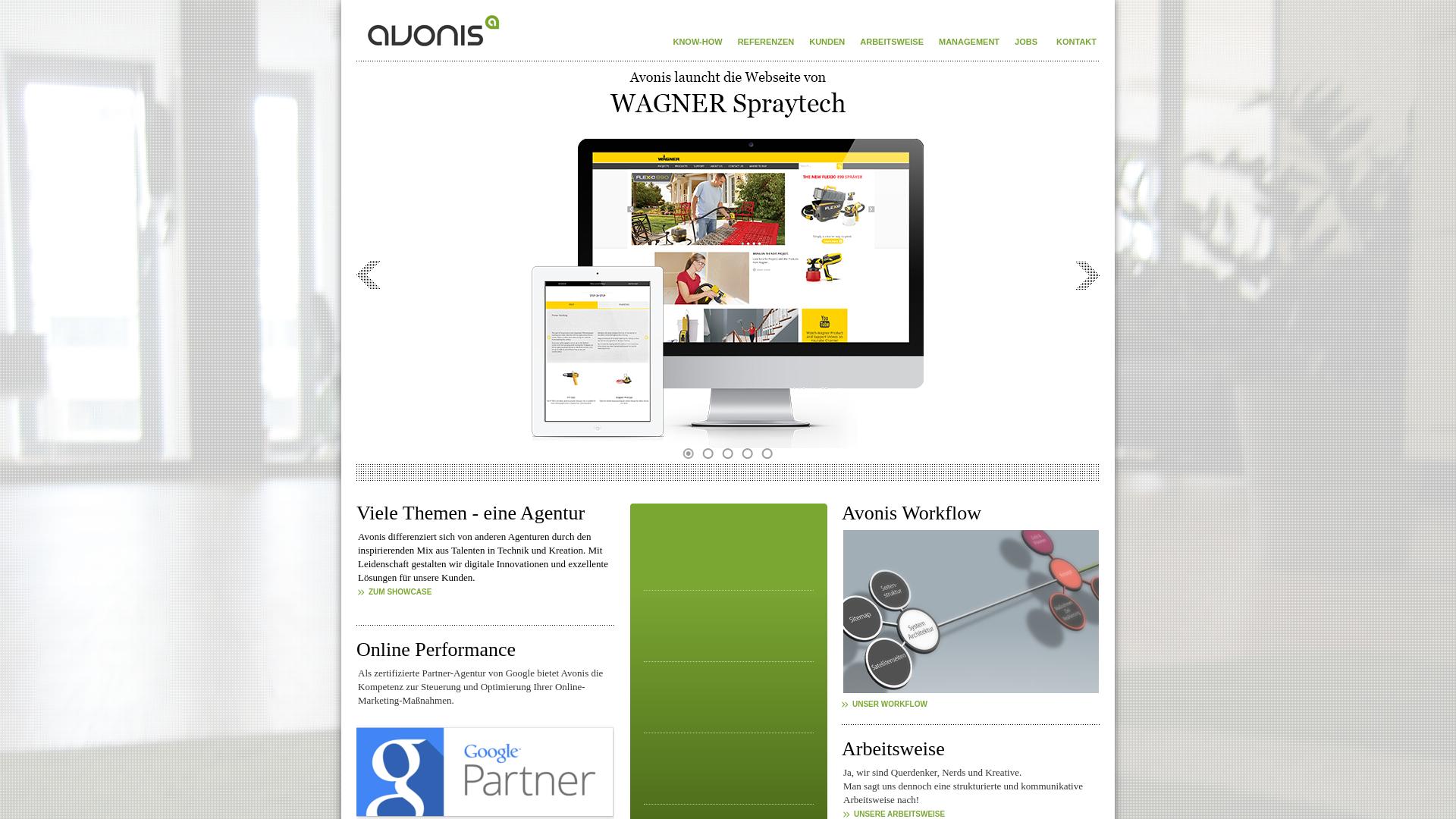 Website User Bewertung zu www.avonis.com