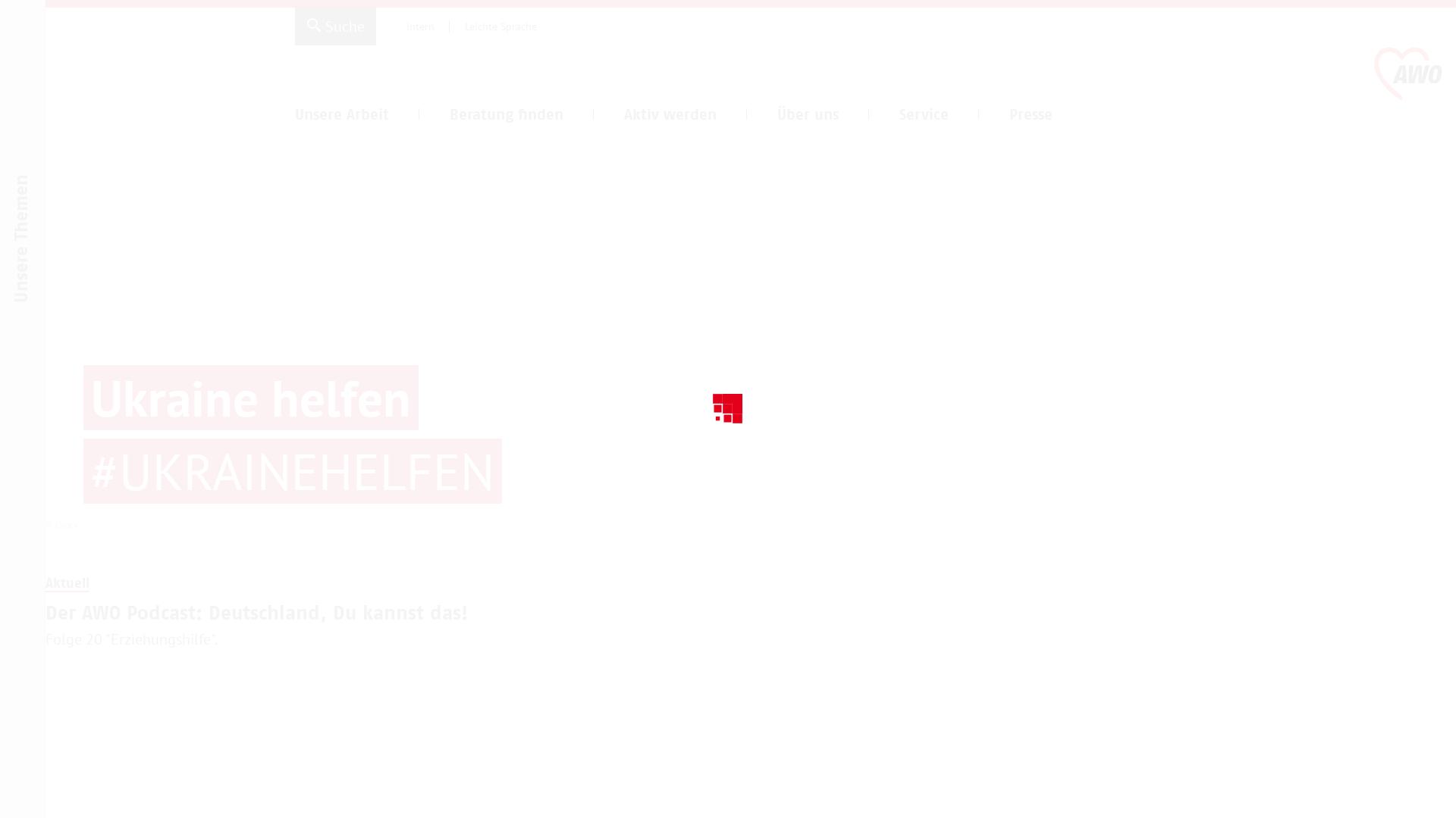 Website User Bewertung zu www.awo.org