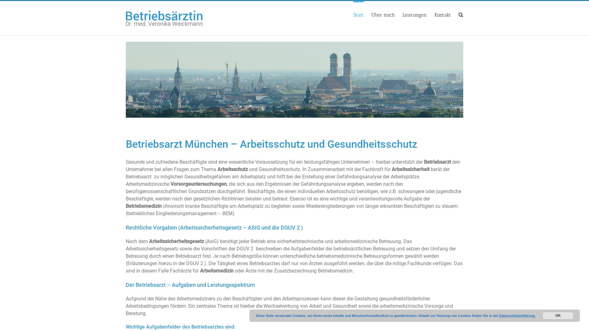 Website User Bewertung zu www.betriebsaerztin-muenchen.de