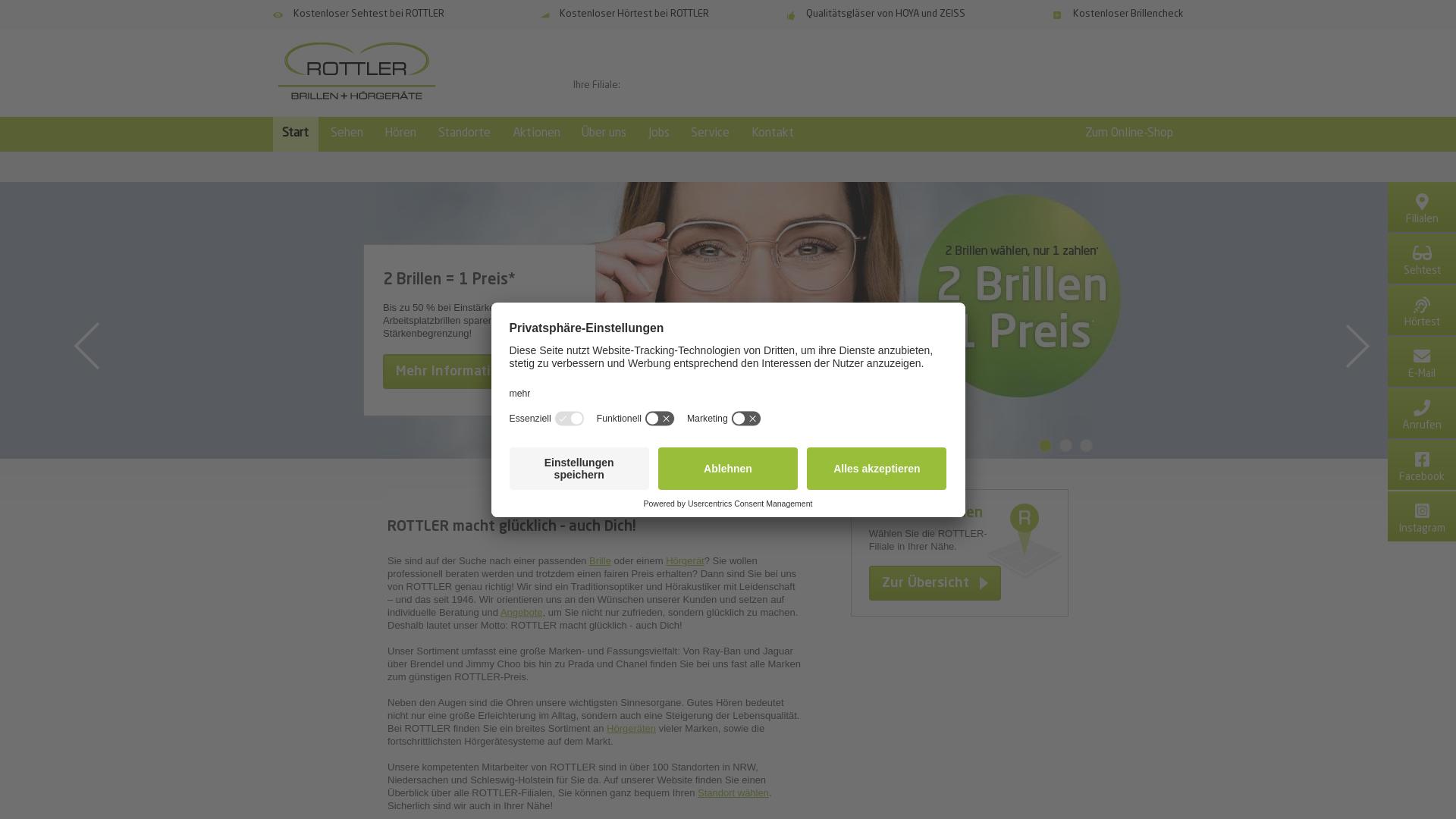 Website User Bewertung zu www.brillen-rottler.de