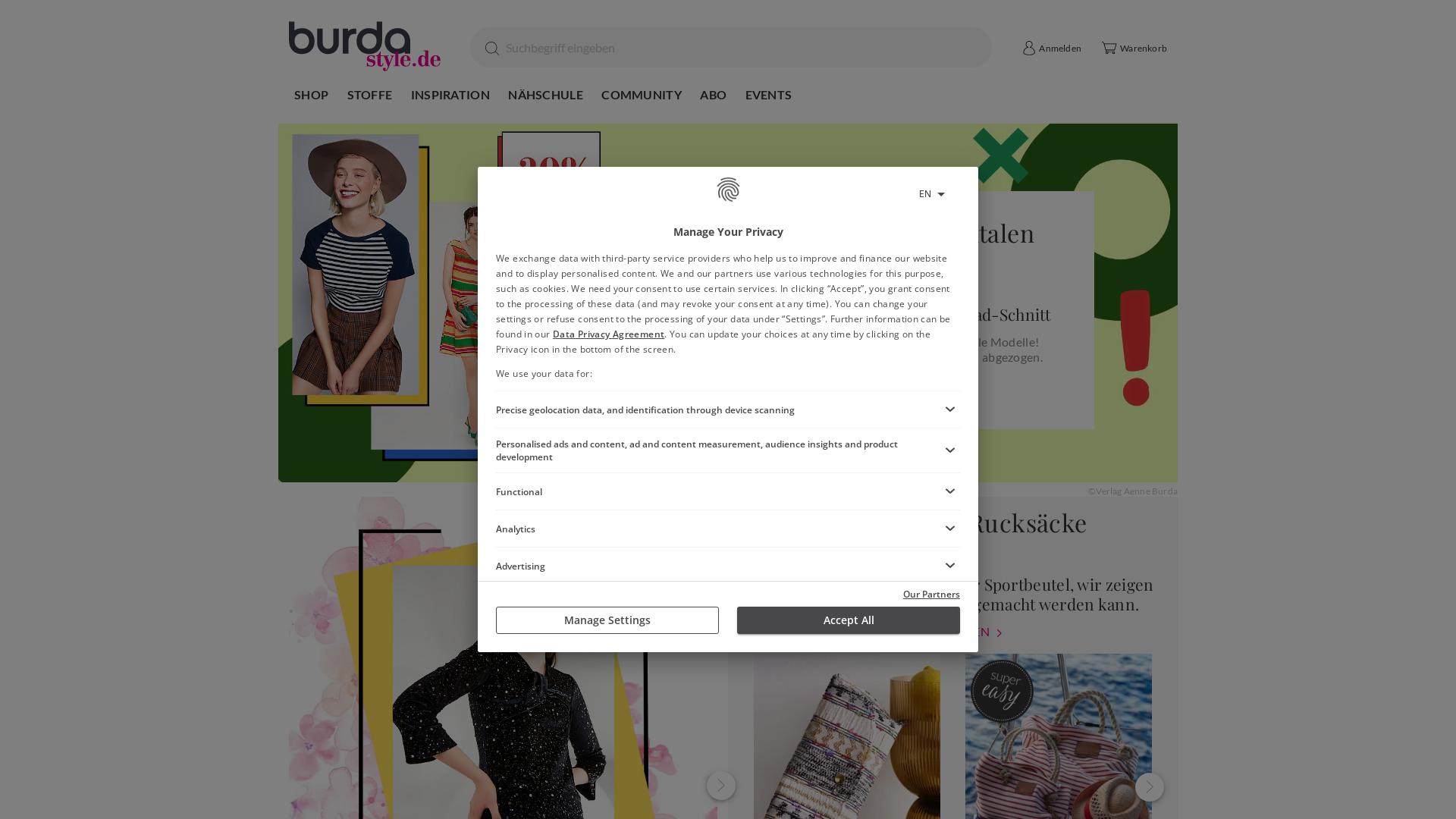 Website User Bewertung zu www.burdastyle.de