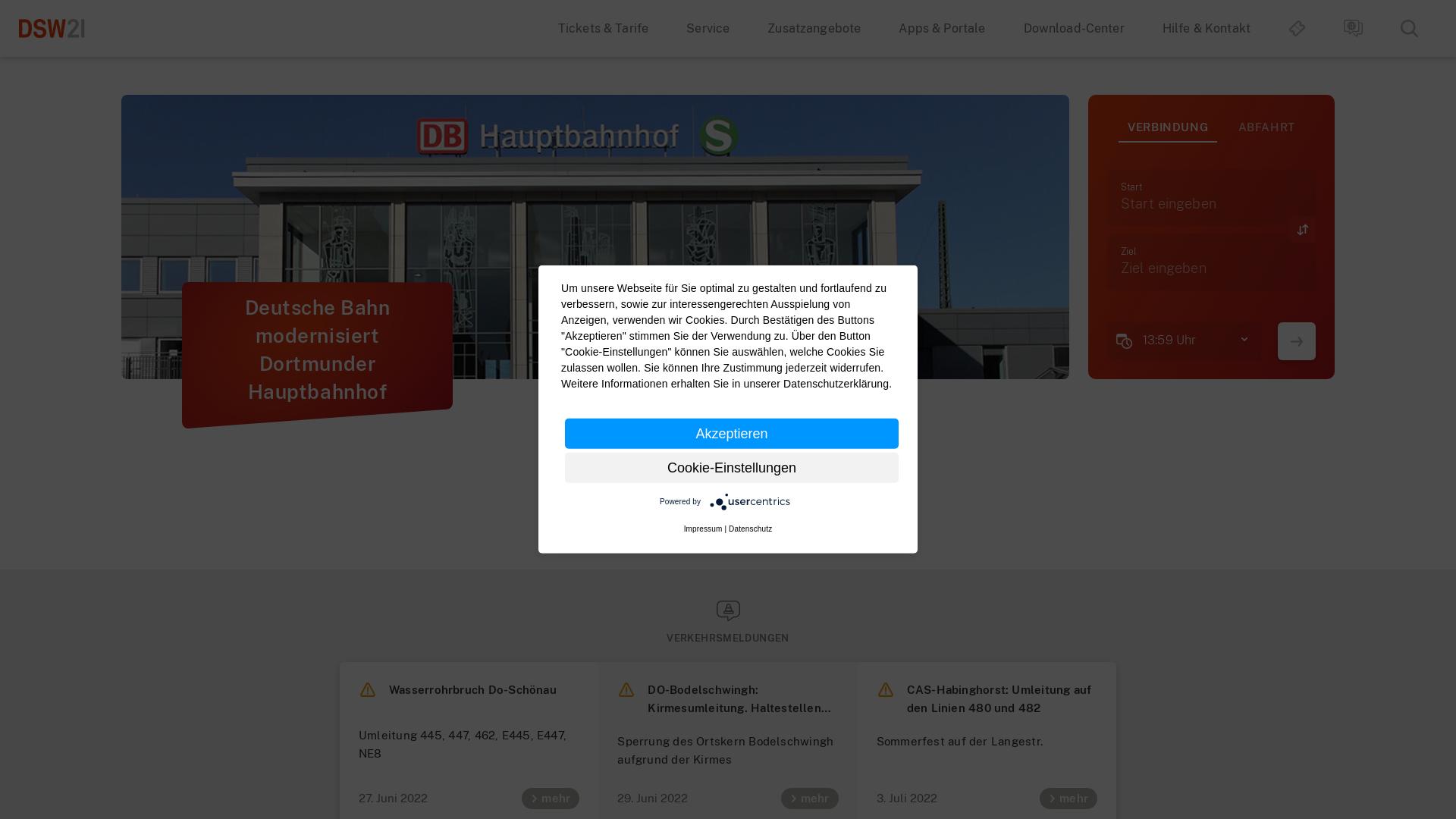 Website User Bewertung zu www.bus-und-bahn.de