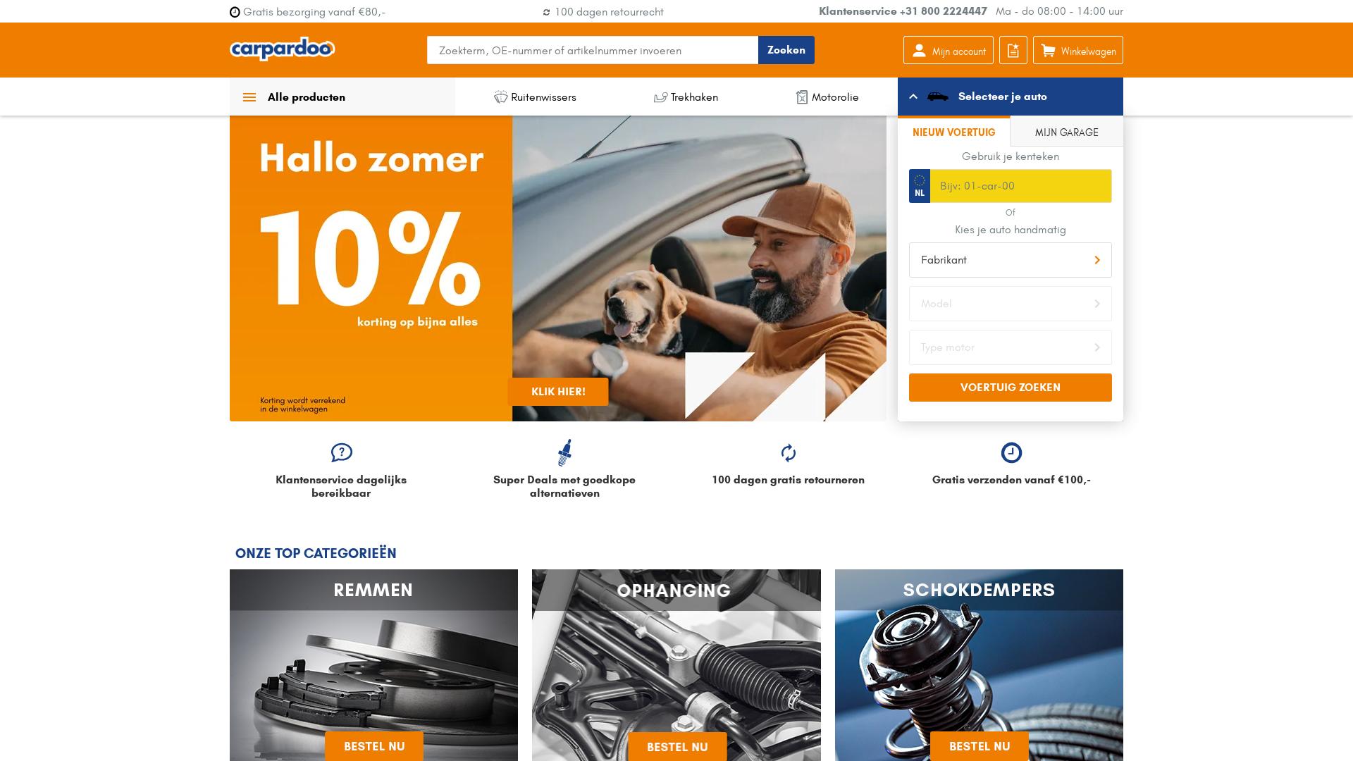 Website User Bewertung zu www.carpardoo.nl