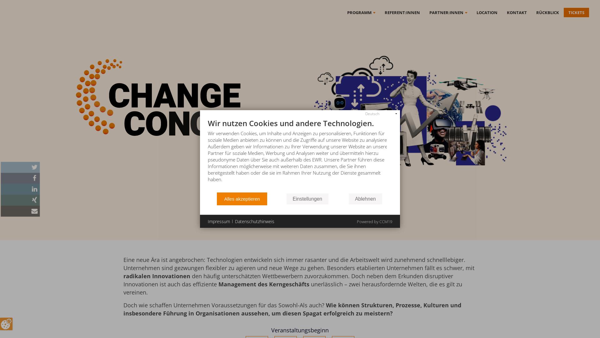 Website User Bewertung zu www.change-congress.de