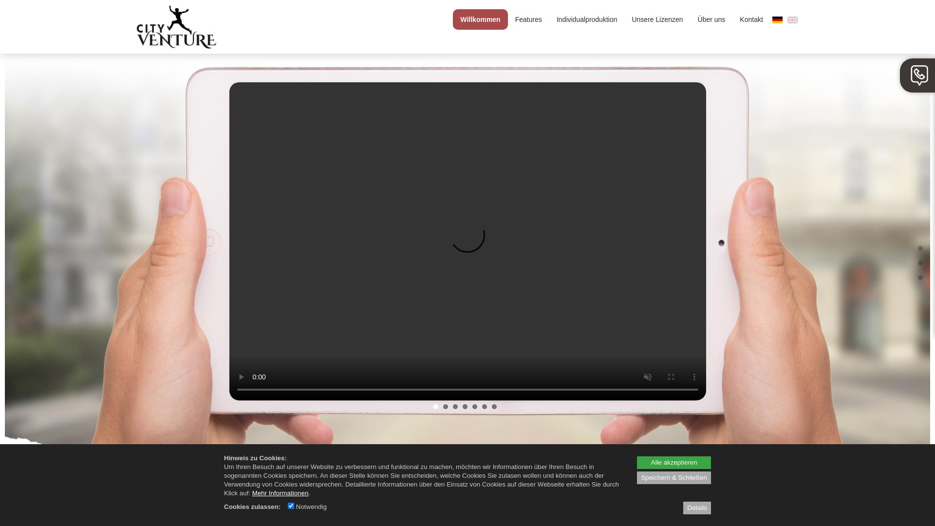 Website User Bewertung zu www.cityventure.de