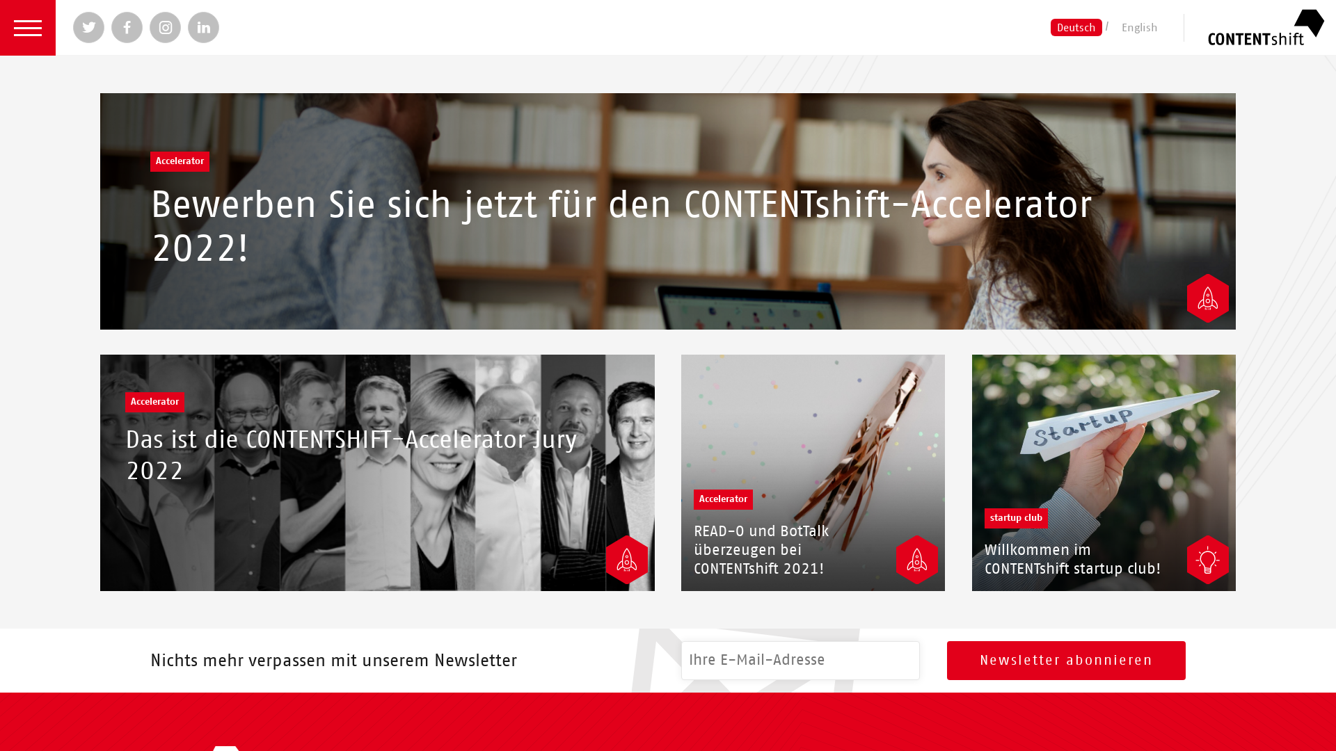 Website User Bewertung zu www.contentshift.de