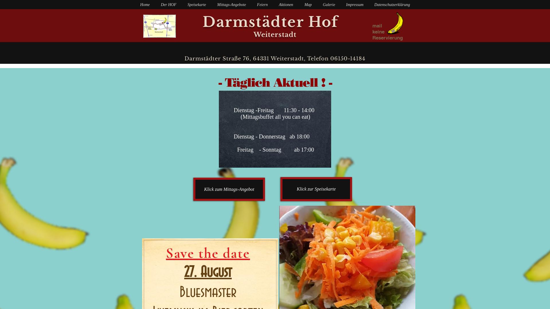 Website User Bewertung zu www.darmstaedter-hof.de