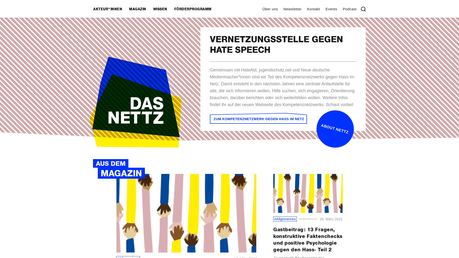 Website User Bewertung zu www.das-nettz.de