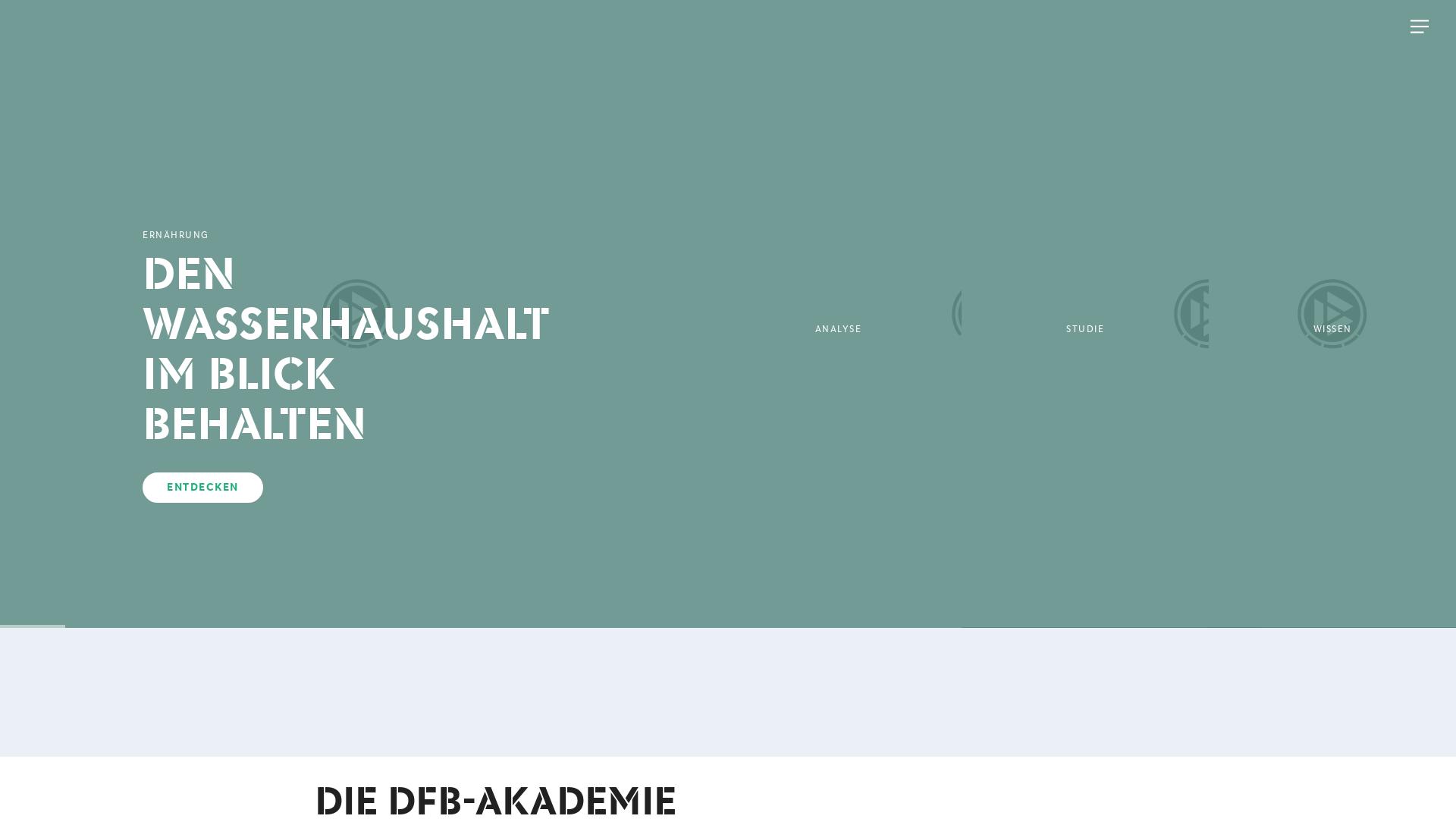 Website User Bewertung zu www.dfb-akademie.de