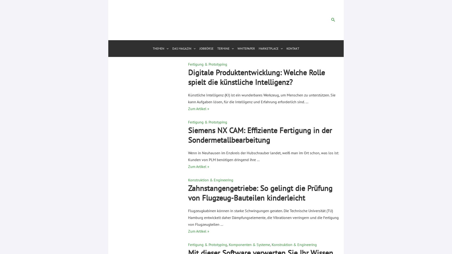 Website User Bewertung zu www.digital-engineering-magazin.de