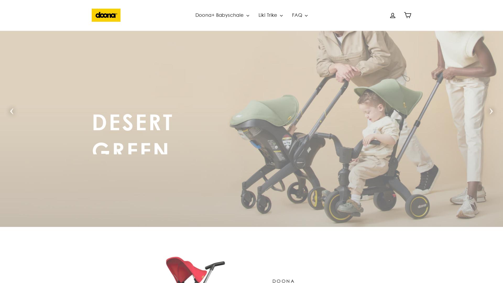 Website User Bewertung zu www.doona-shop.de