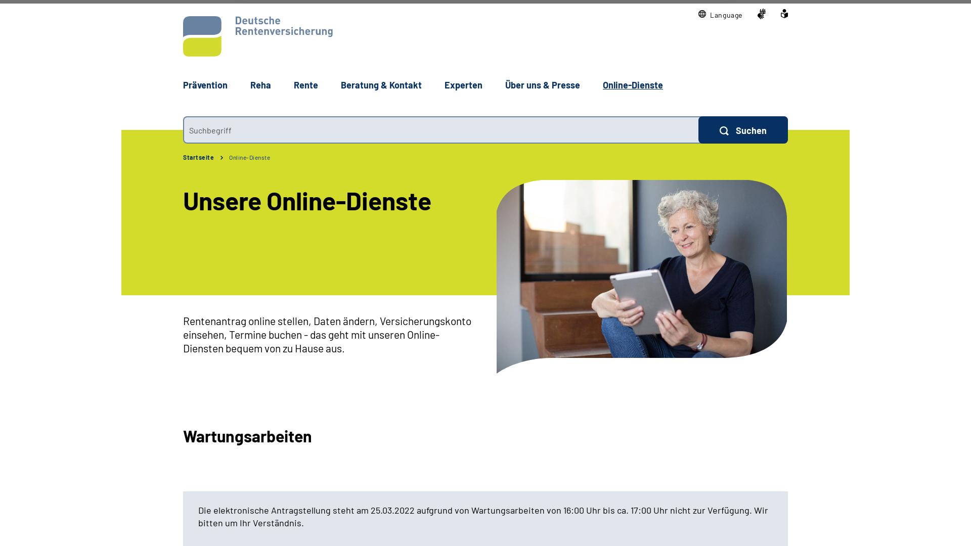 Website User Bewertung zu www.eservice-drv.de