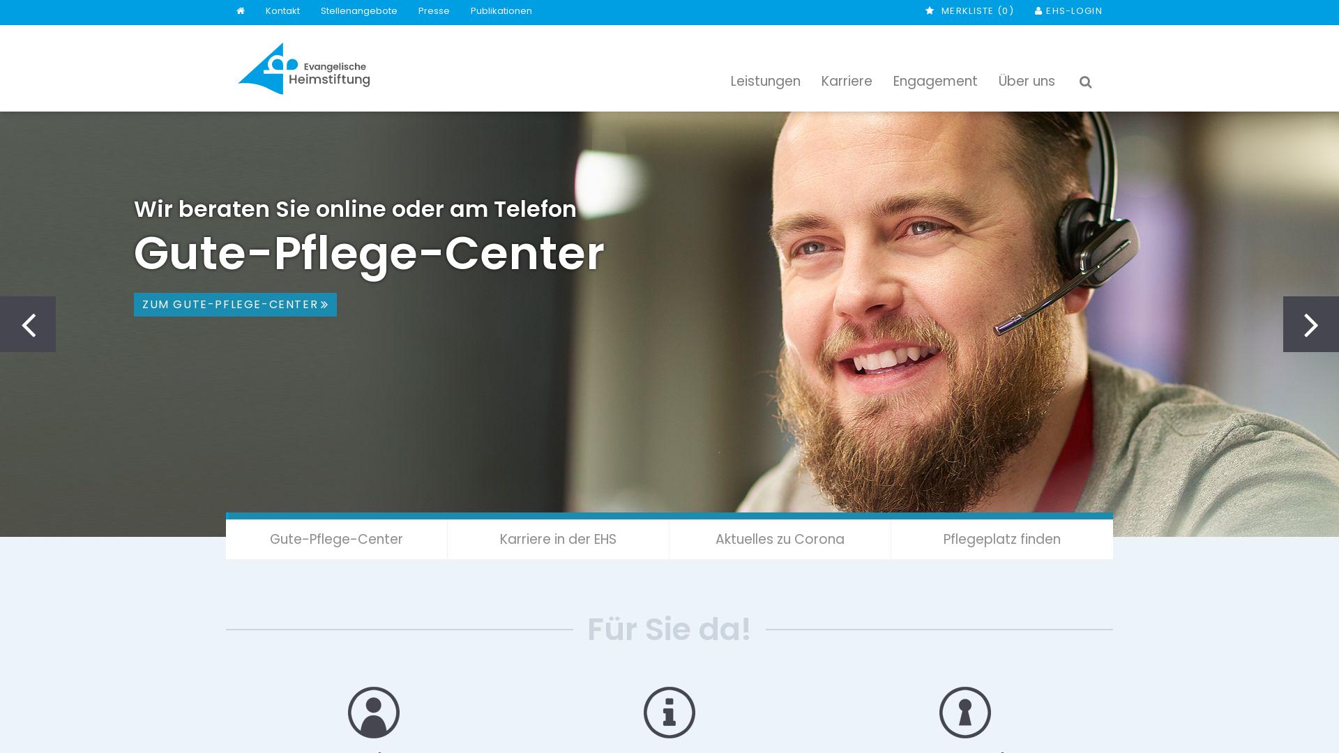 Website User Bewertung zu www.ev-heimstiftung.de