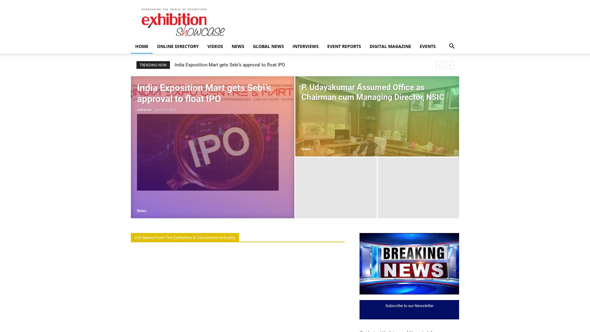 Website User Bewertung zu www.exhibitionshowcase.com