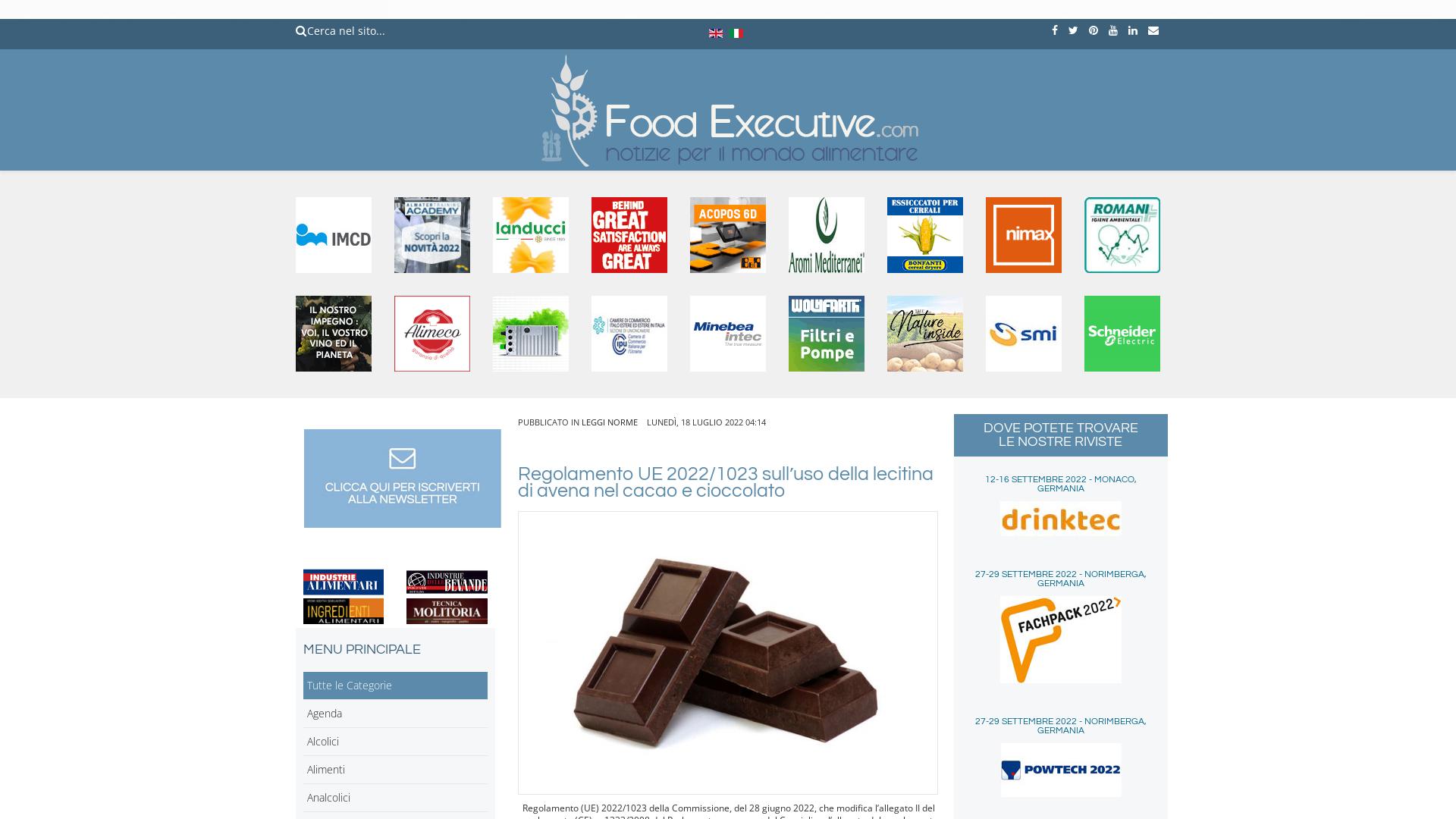 Website User Bewertung zu www.foodexecutive.com
