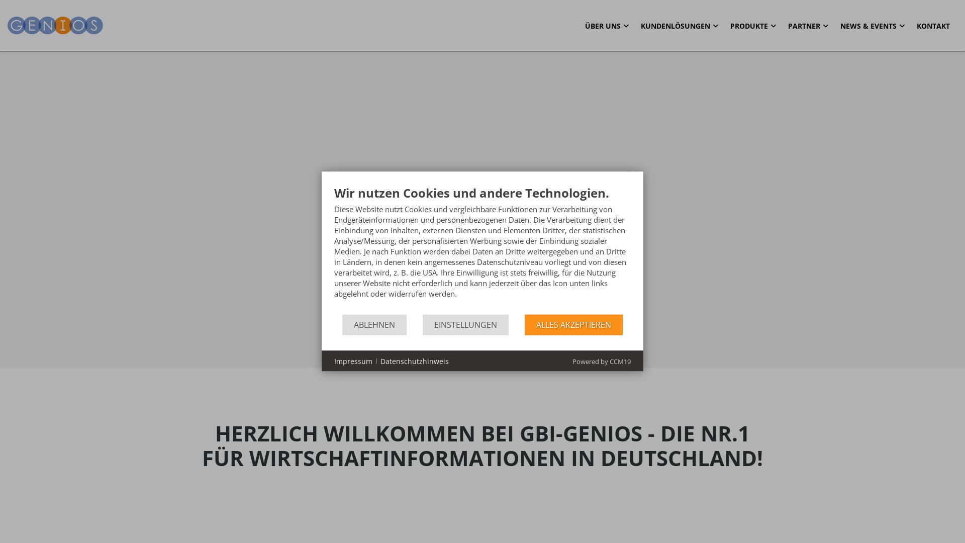 Website User Bewertung zu www.gbi-genios.de
