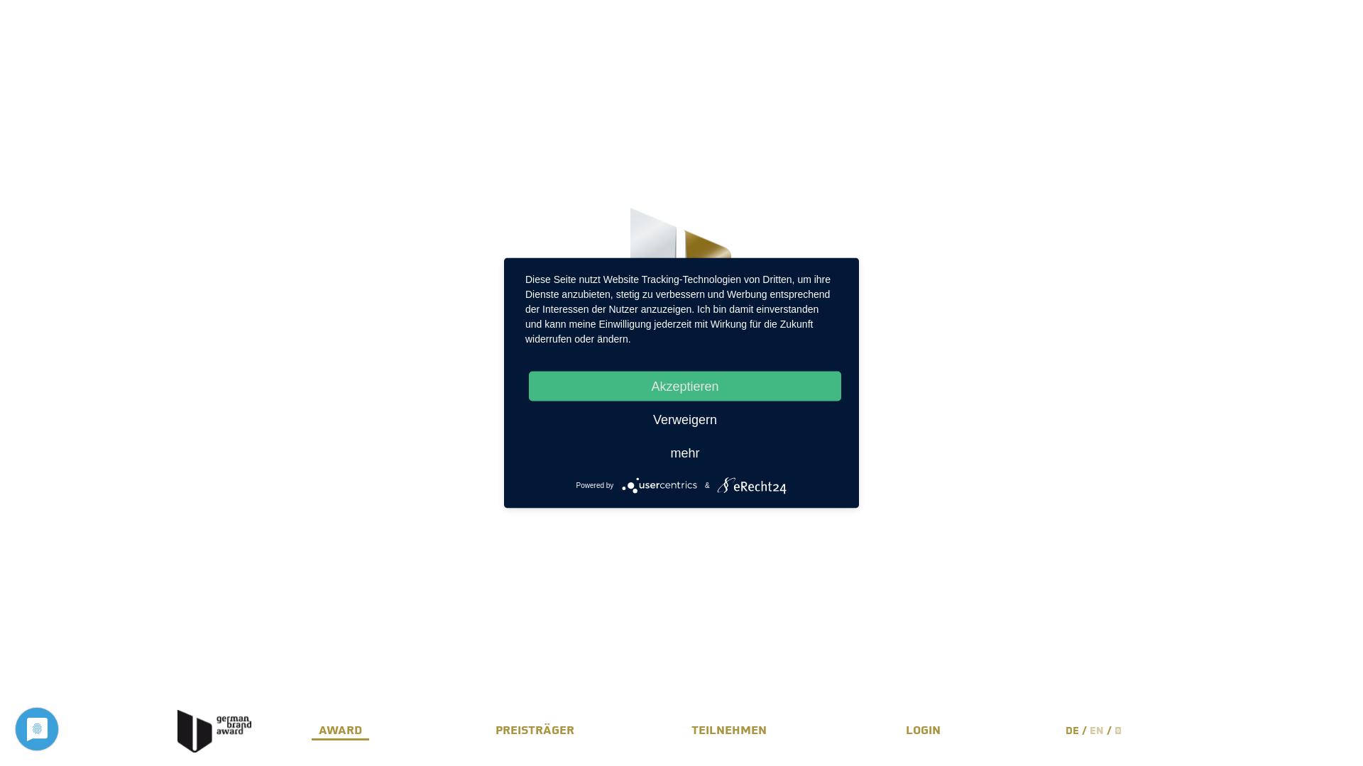 Website User Bewertung zu www.german-brand-award.com