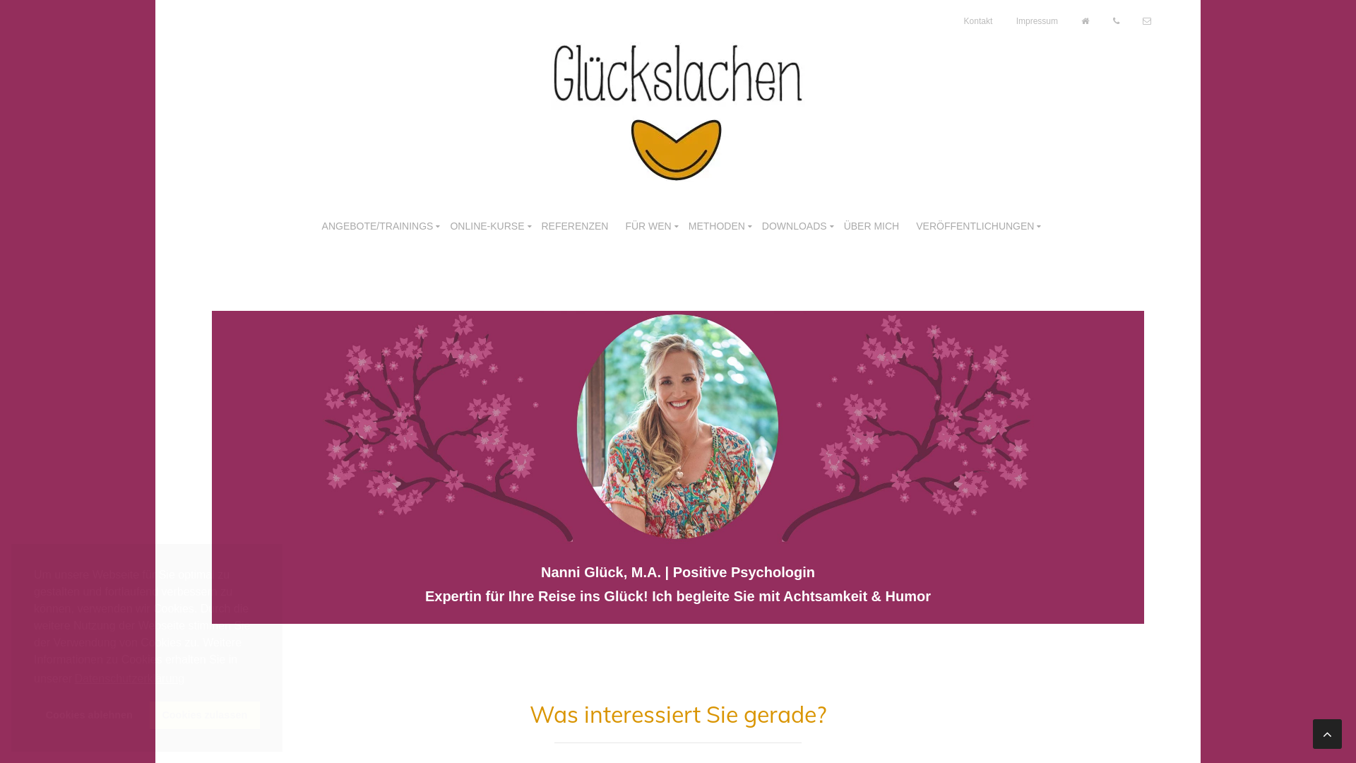Website User Bewertung zu www.glueckslachen.de