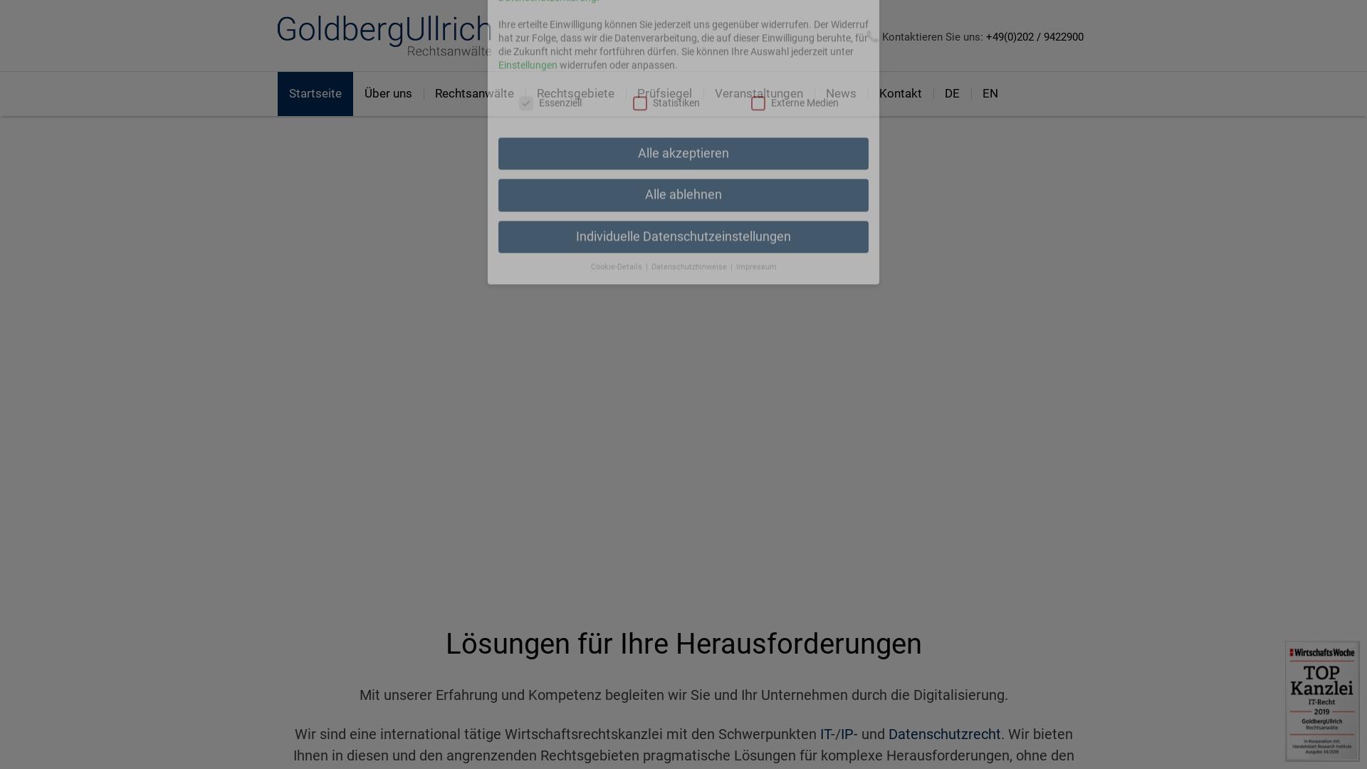 Website User Bewertung zu www.goldberg.de