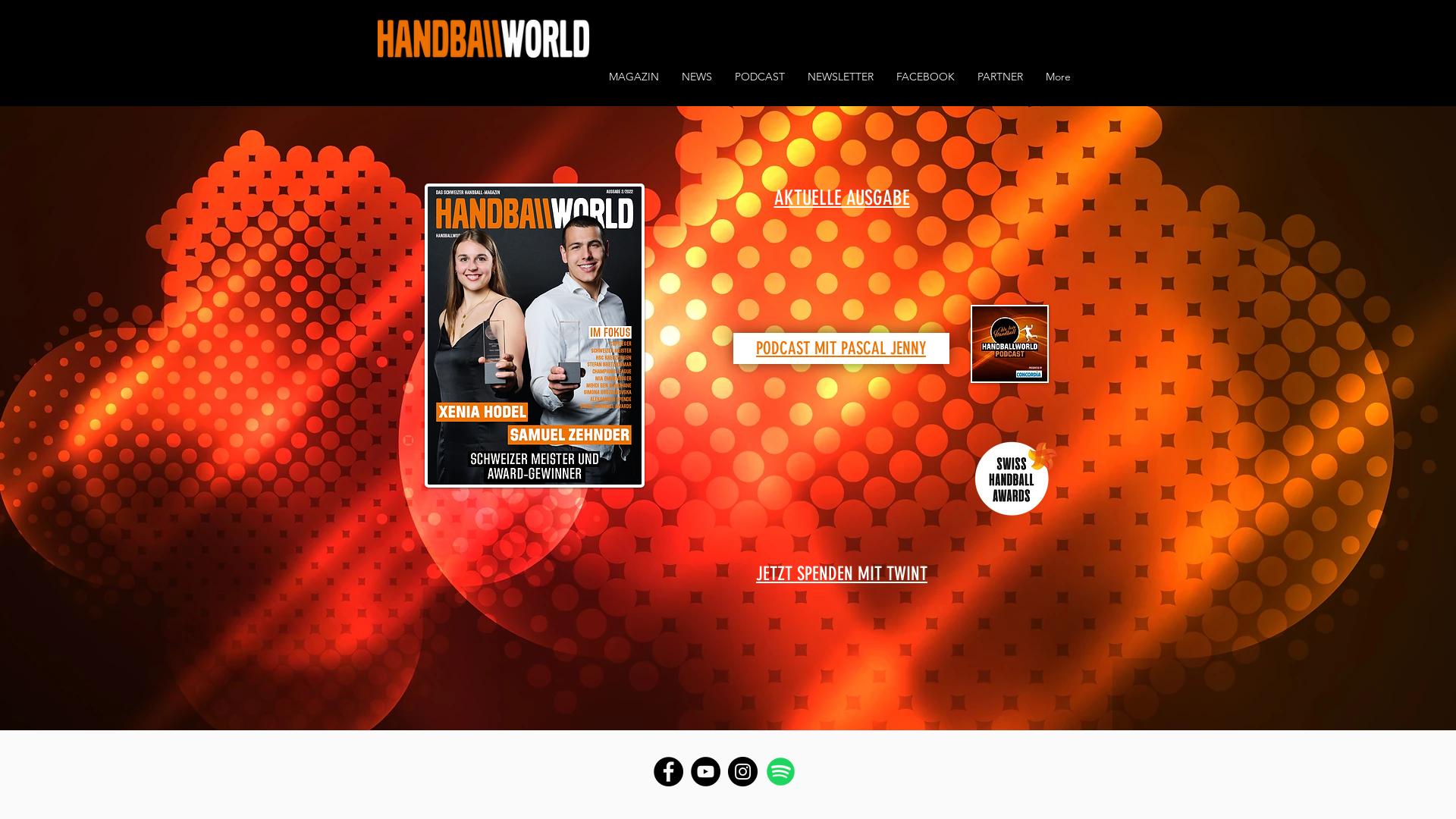Website User Bewertung zu www.handballworld.com