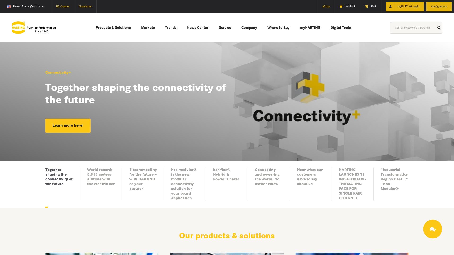 Website User Bewertung zu www.harting.com