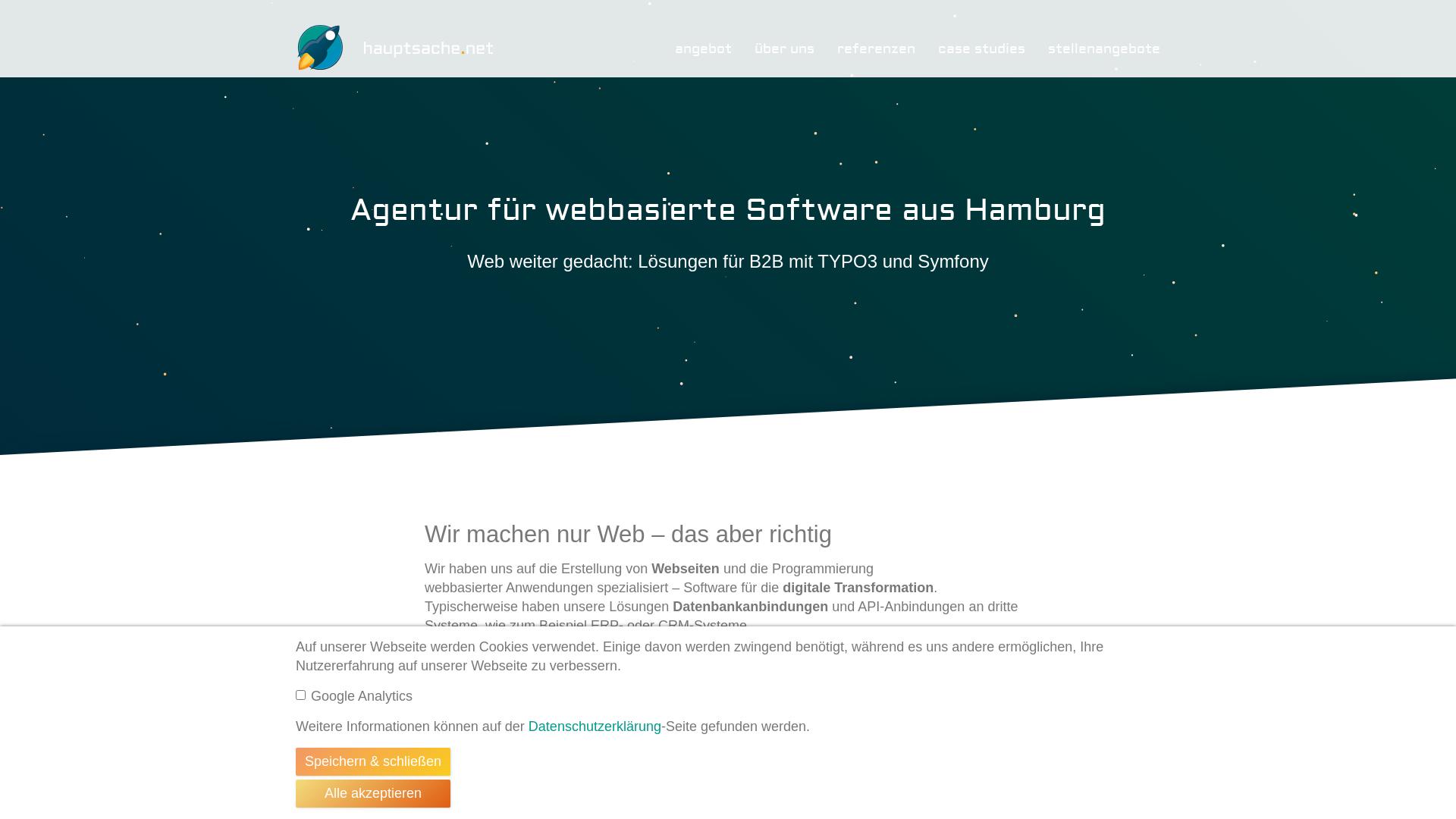 Website User Bewertung zu www.hauptsache.net