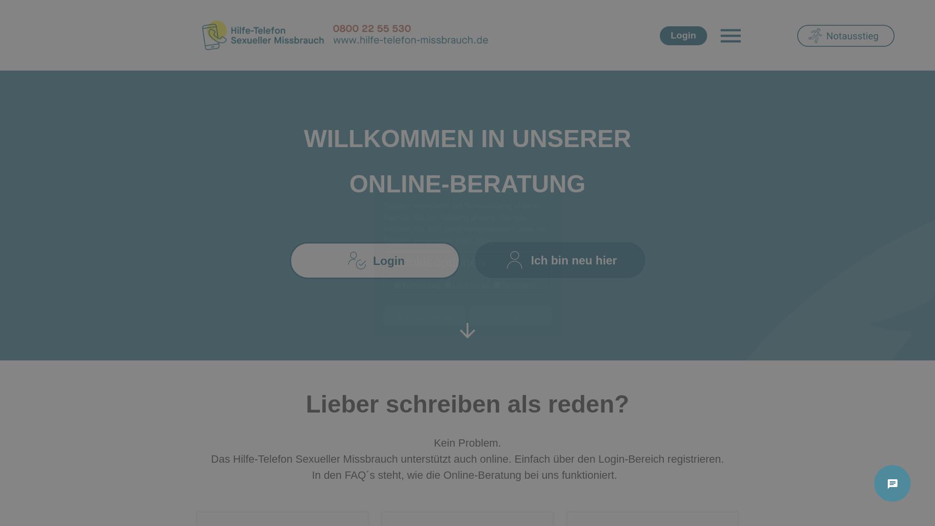 Website User Bewertung zu www.hilfe-telefon-missbrauch.online