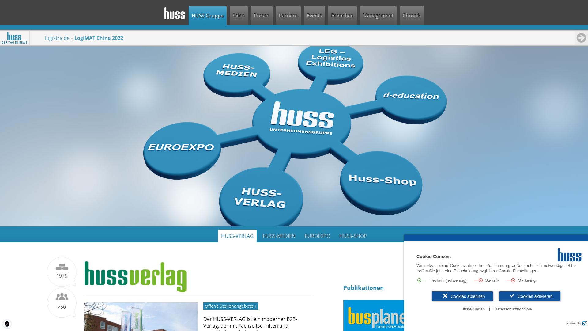 Website User Bewertung zu www.huss-verlag.de