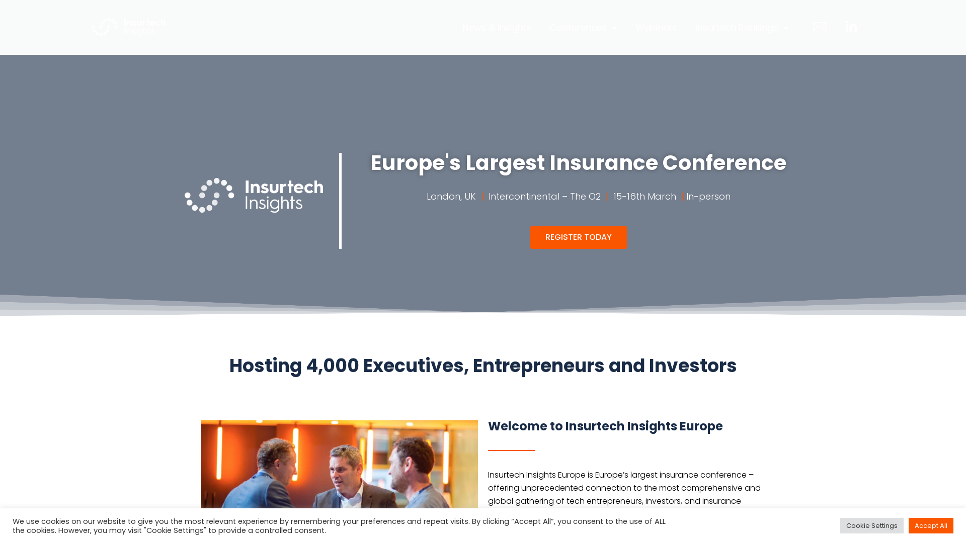 Website User Bewertung zu www.insurtechinsights.com